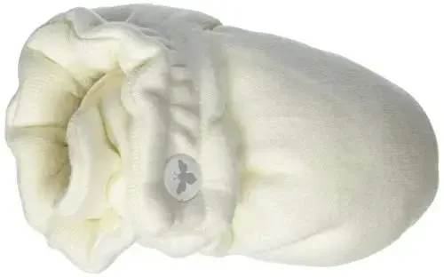 Burt's Bees Baby Unisex Booties Organic Cotton Newborn Essentials Shoes for Infants - 5