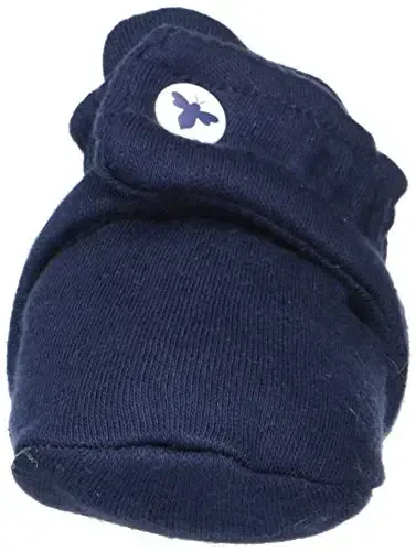 Burt's Bees Baby Unisex Booties Organic Cotton Newborn Essentials Shoes for Infants - 2
