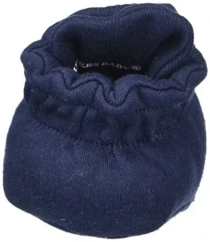 Burt's Bees Baby Unisex Booties Organic Cotton Newborn Essentials Shoes for Infants - 3