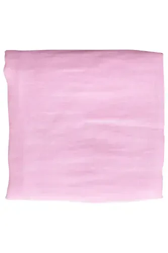 Bürümcük Müslin Bebek Battaniye Organik Müslin Örtü Pamuk Bebek Battaniye Çok Amaçlı Battaniye-pembe 2 katlı - Modazone (1)