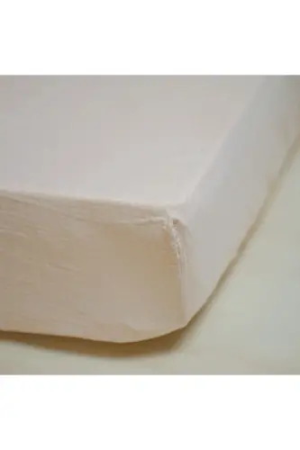 Bürümcük Müslin Bebek Nevresim Takımı 70x110 Cm %100 Organik Pamuk 15 Cm Yatak Yüksekliği(CAPPUCİNO)-Cappucino - ANNE SESI (1)