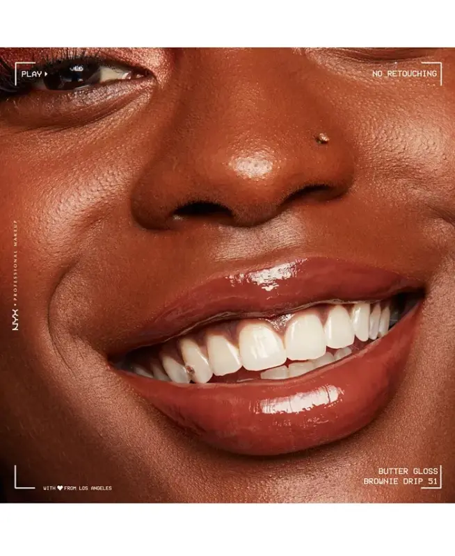 Butter Gloss Non-Stick Lip Gloss-Brownie Drip - 6