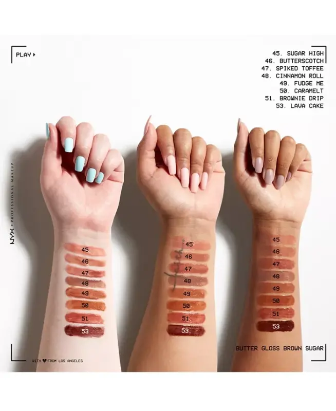 Butter Gloss Non-Stick Lip Gloss-Fudge Me - 4