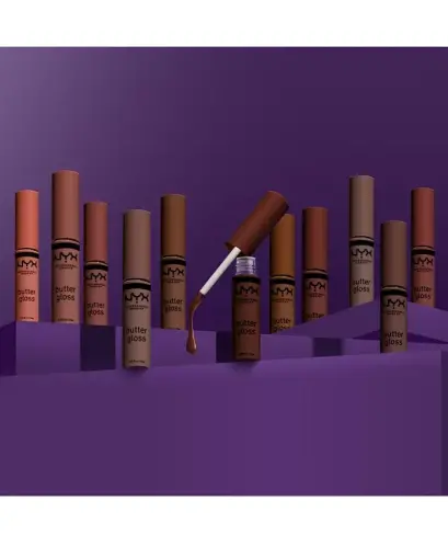 Butter Gloss Non-Stick Lip Gloss-Fudge Me - 6