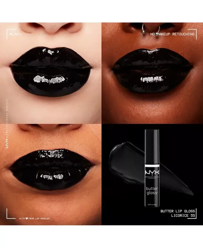 Butter Gloss Non-Stick Lip Gloss-Licorice - 5