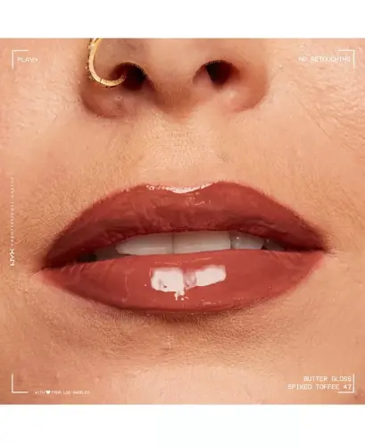 Butter Gloss Non-Stick Lip Gloss-Spiked Toffee - 3