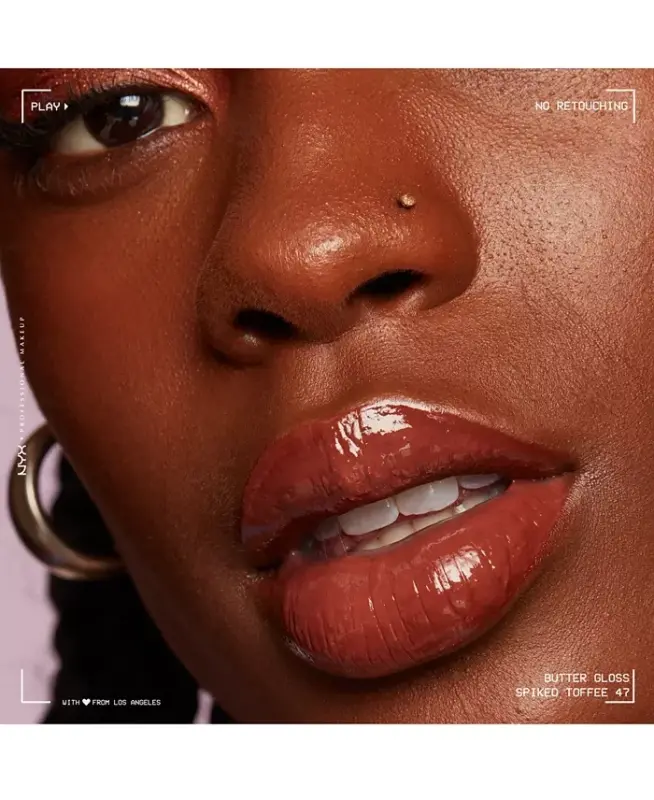 Butter Gloss Non-Stick Lip Gloss-Spiked Toffee - 6