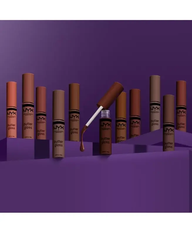 Butter Gloss Non-Stick Lip Gloss-Brownie Drip - 9