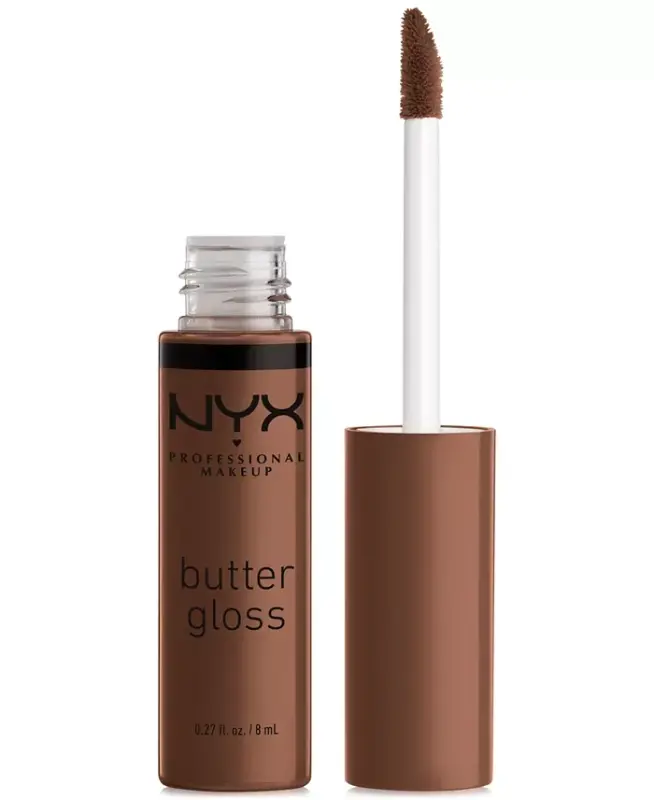 Butter Gloss Non-Stick Lip Gloss-Fudge Me - NYX PROFESSIONAL MAKEUP