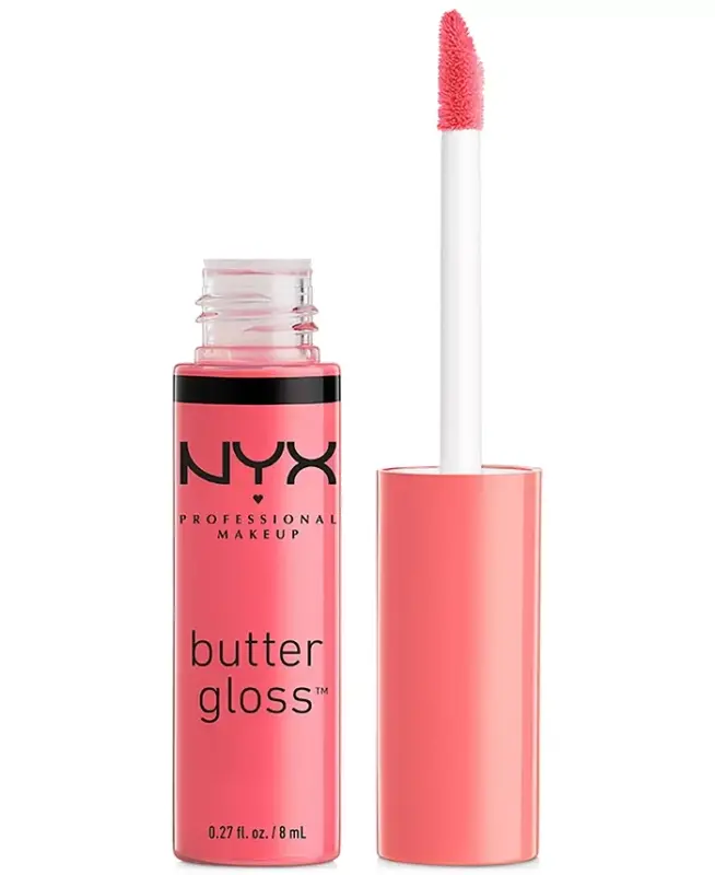 Butter Gloss Non-Stick Lip Gloss-Peaches and Cream - NYX PROFESSIONAL MAKEUP