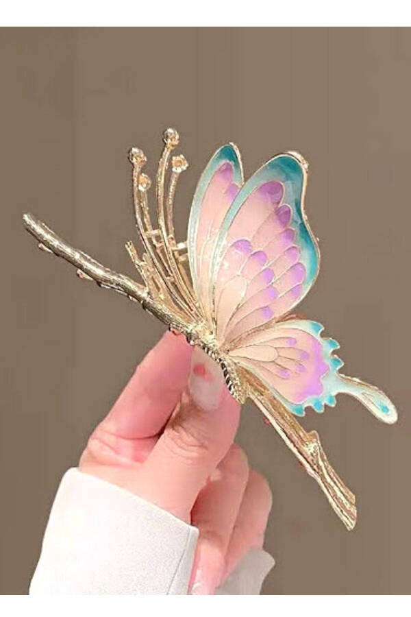 Butterfly Metal Clasp Buckle 11 Cm. - 3