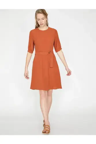 Button Detail Dress - KOTON (1)