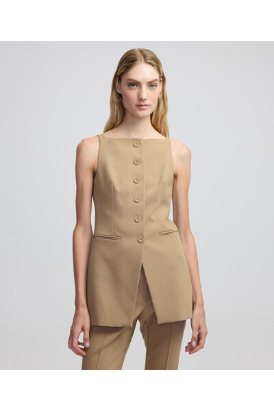 Button-detailed blouse - İPEKYOL (1)