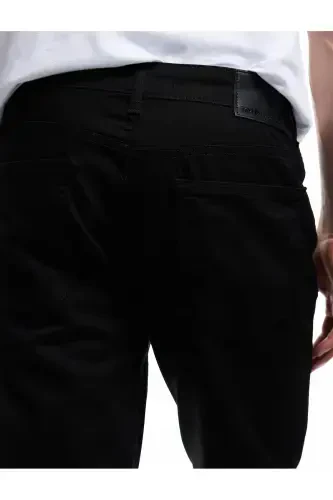 Button Detailed Straight Fit Jeans - Mark Jea - 3