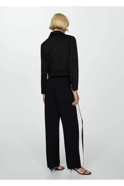 Button-Down Straight-Cut Jacket - 4