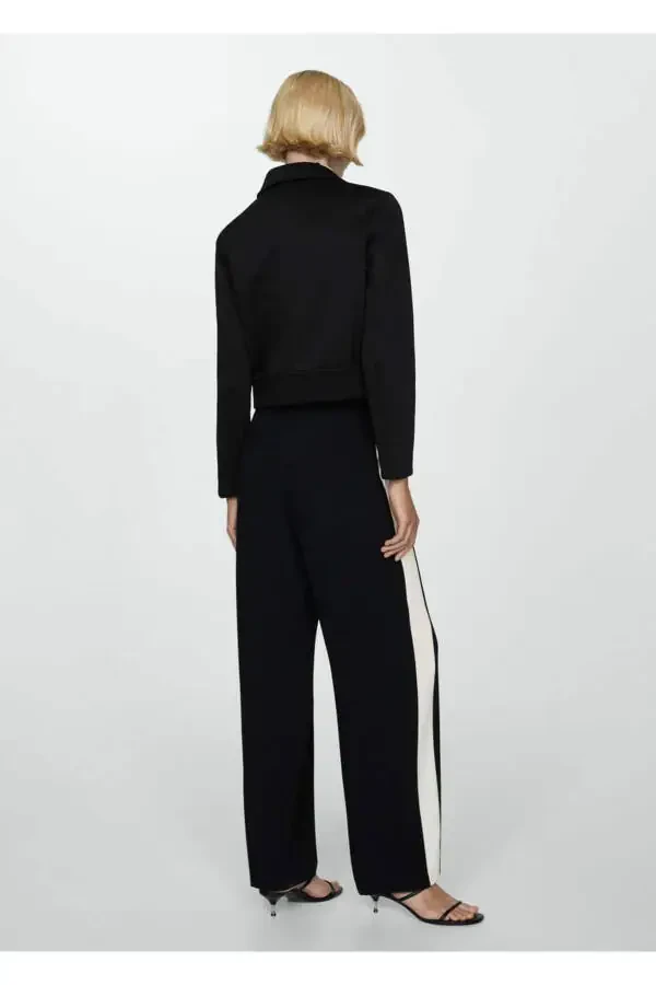 Button-Down Straight-Cut Jacket - 4