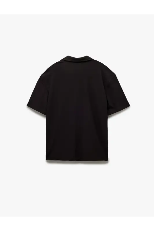 Button-Down Turnover Collar Regular Fit Classic Short Sleeve - 4