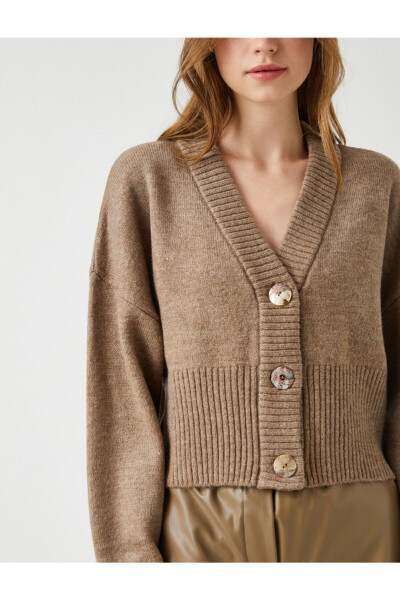 Buttoned Cardigan - 4