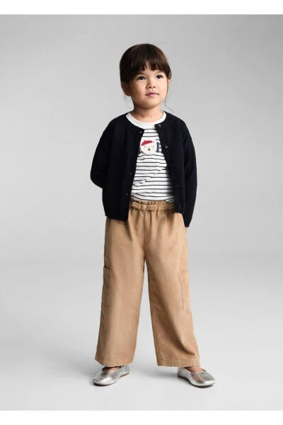 Buttoned Knit Cardigan - MANGO BABY (1)