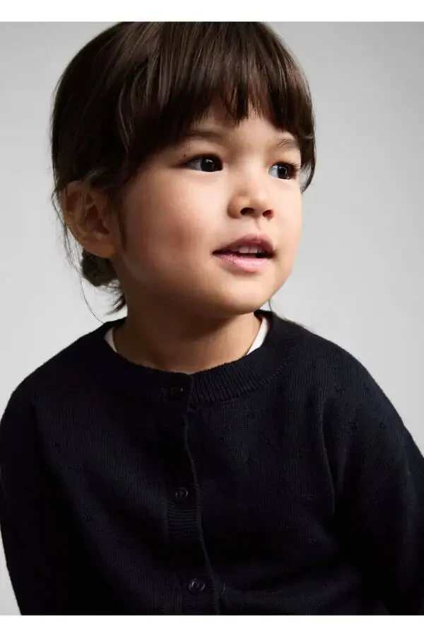 Buttoned Knit Cardigan - 6