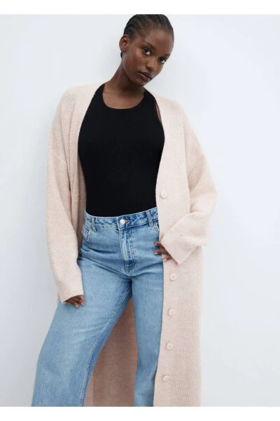 Buttoned long cardigan - 5