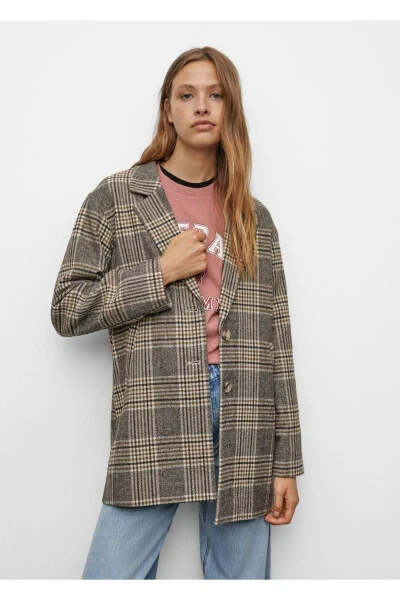 Buttonless Tunic Coat - 1