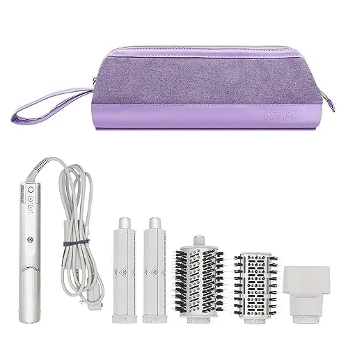 Buwico Airwrap Dyson/Shark Flexstyle uchun sayohat qutisi, Dyson Airwrap/Shark Flexstyle Complete Styler va AttacModazoneents uchun sayohat sumkasi, Dyson/Shark soch quritgich uchun sayohat sumkasi 