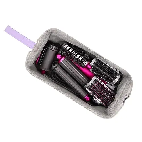 Buwico Airwrap Dyson/Shark Flexstyle uchun sayohat qutisi, Dyson Airwrap/Shark Flexstyle Complete Styler va AttacModazoneents uchun sayohat sumkasi, Dyson/Shark soch quritgich uchun sayohat sumkasi - 3