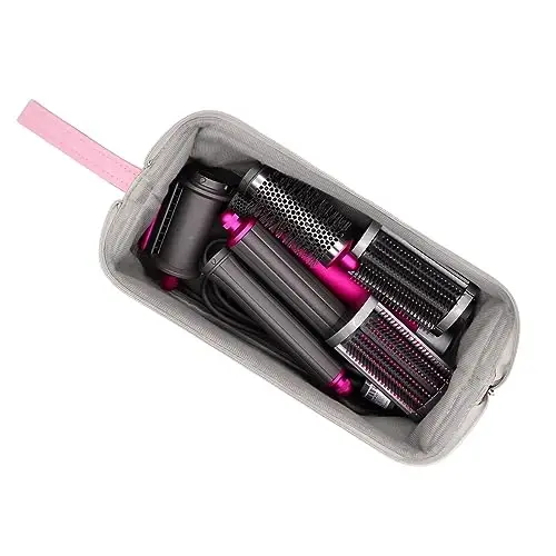 Buwico Airwrap Dyson/Shark Flexstyle uchun sayohat qutisi, Dyson Airwrap/Shark Flexstyle to'liq styler va aksessuarlar uchun sayohat sumkasi, Dyson/Shark soch quritgich uchun sayohat sumkasi - 3