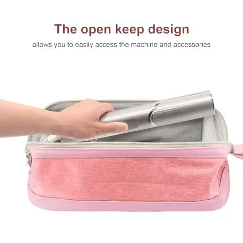 Buwico Airwrap Dyson/Shark Flexstyle uchun sayohat qutisi, Dyson Airwrap/Shark Flexstyle to'liq styler va aksessuarlar uchun sayohat sumkasi, Dyson/Shark soch quritgich uchun sayohat sumkasi - 5