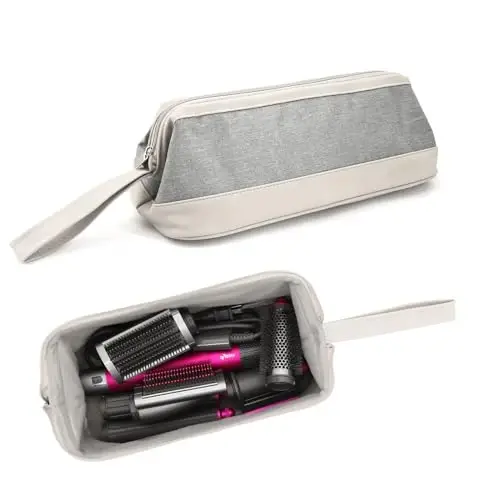 Buwico Airwrap Travel Case for Dyson/Shark Flexstyle, Travel Pouch for Dyson Airwrap/Shark Flexstyle Complete Styler and AttacModazoneents, Travel Bag for Dyson/Shark Hair Dryer - 3
