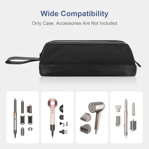 Buwico Airwrap Travel Case for Dyson/Shark Flexstyle, Travel Pouch for Dyson Airwrap/Shark Flexstyle Complete Styler and AttacModazoneents, Travel Bag for Dyson/Shark Hair Dryer - 5