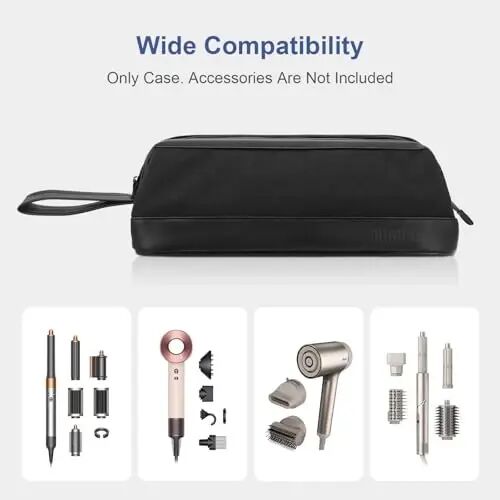 Buwico Airwrap Travel Case for Dyson/Shark Flexstyle, Travel Pouch for Dyson Airwrap/Shark Flexstyle Complete Styler and AttacModazoneents, Travel Bag for Dyson/Shark Hair Dryer - 5