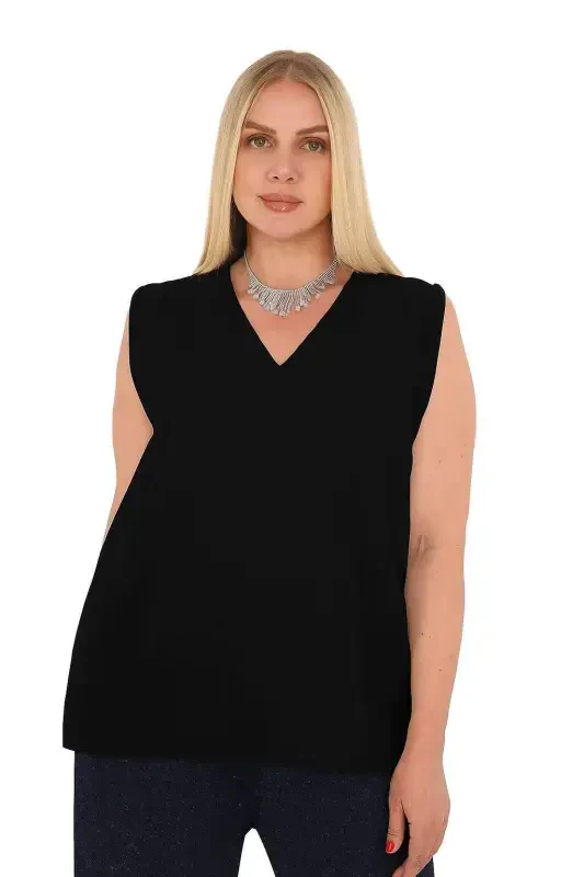 Büyük Beden Abiye Bluz ND4013 6002 - 1