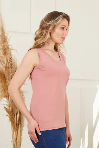 Büyük Beden Gülkurusu Atlet - BÜYÜKBEDENIZ (1)