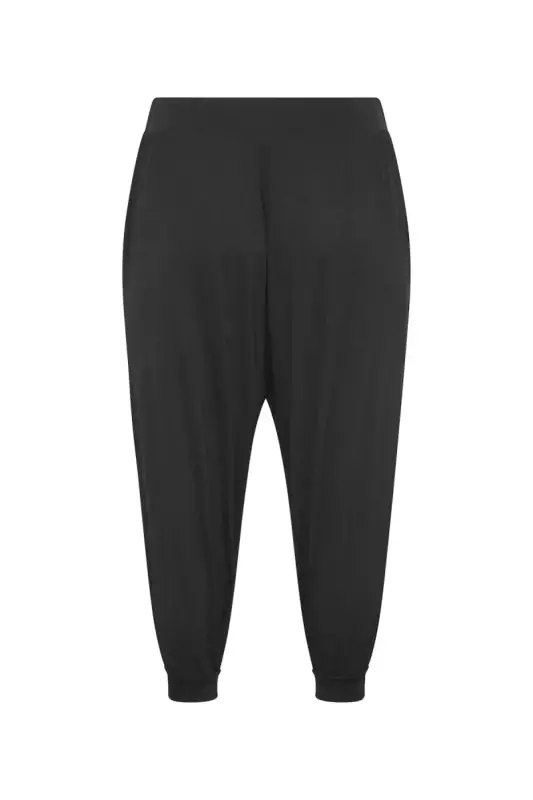 Büyük Beden Kısa Paça Şalvar Kesim Jogger - 5