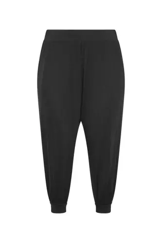 Büyük Beden Kısa Paça Şalvar Kesim Jogger - 6