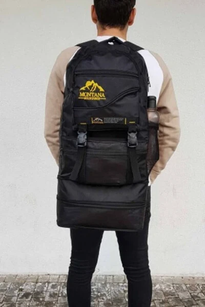 Büyük Boy Körüklü Ve Ayakkabılıklı Dağcı Sırt Çantası 80 Litre - MONTANA MOUNTAINER