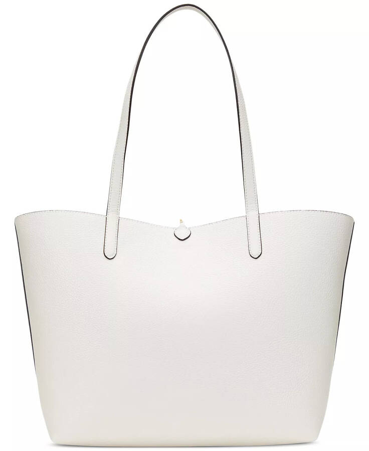 Büyük Çift Taraflı Tote Çanta Soft White/Officer Blt/Cream - 7