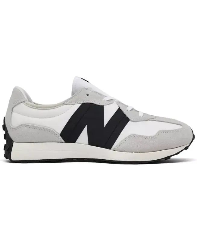 Big Kids 327 Casual Sneakers from Finish Line - Gray, Black - 2