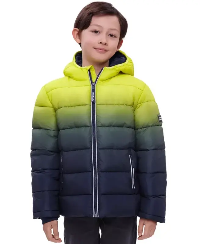 Big Boys Heavyweight Puffer Jacket Coat-Luminous - ROKKA&ROLLA