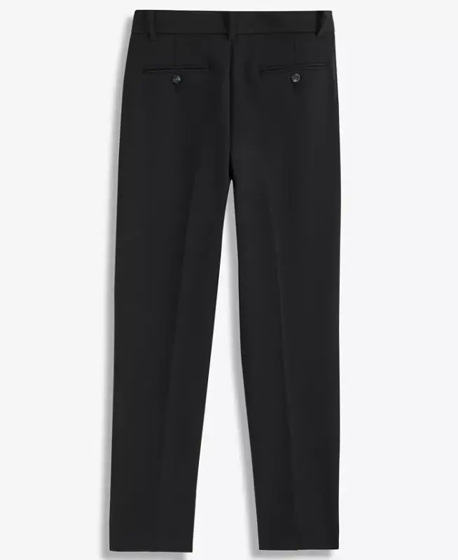 Boys' 8-20 TH Flex Machine Washable Stretch Dress Pants - Black - 2