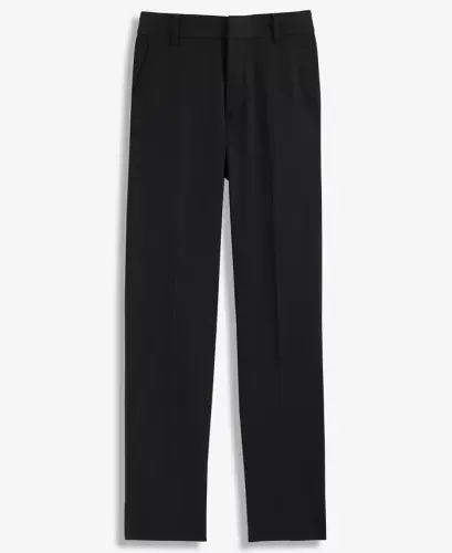 Boys' 8-20 TH Flex Machine Washable Stretch Dress Pants - Black - 3