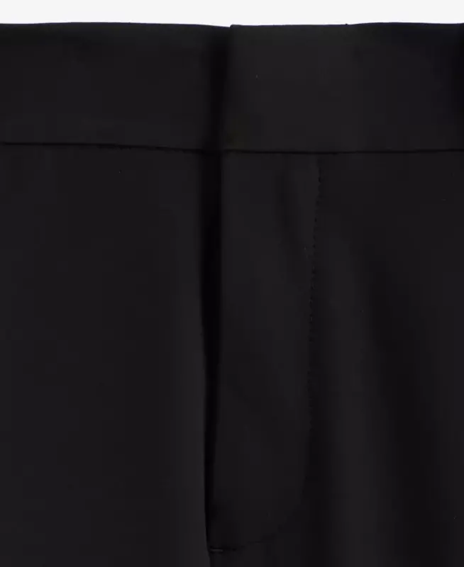 Boys' 8-20 TH Flex Machine Washable Stretch Dress Pants - Black - 4