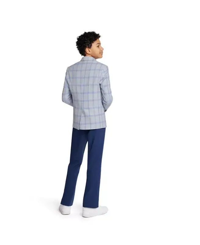 Boys' 8-20 TH Flex Machine Washable Stretch Dress Pants - Navy - 2