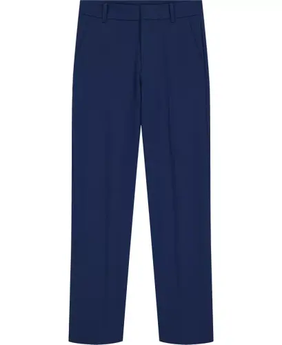 Boys' 8-20 TH Flex Machine Washable Stretch Dress Pants - Navy - 3
