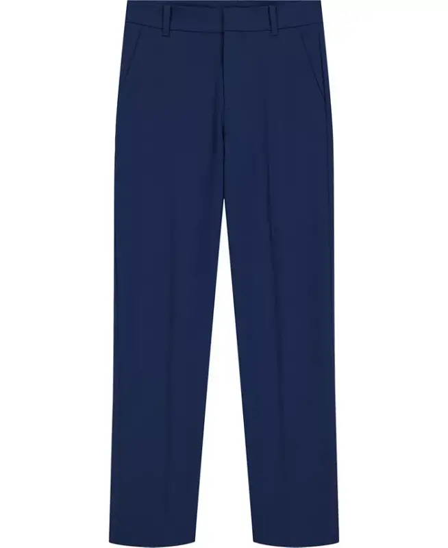 Boys' 8-20 TH Flex Machine Washable Stretch Dress Pants - Navy - 3
