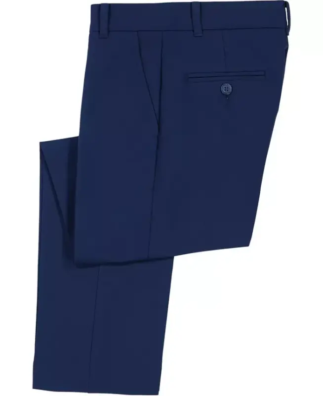 Boys' 8-20 TH Flex Machine Washable Stretch Dress Pants - Navy - 4