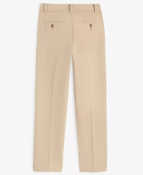 Boys' 8-20 Stretch Performance Dress Pants-Khaki - 7