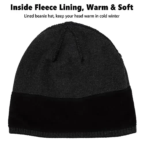 Oversize XXL Beanie Hat for Big Heads 23.6